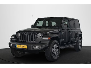 Jeep Wrangler Unlimited 4xe 380 80th Anniversary Stoel-Stuurverwarming Adaptieve Cruise Control Off-Road Camera