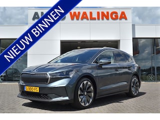 Skoda Enyaq iV Leer | Warmtepomp | Carplay | Matrix Ledkoplampen | Keyless | Sport pakket 60