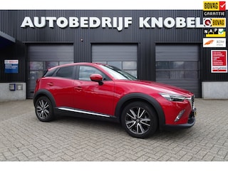 Mazda CX-3 2.0 SkyActiv-G 120 GT-M, NL AUTO, LAGE KMSTD, NAP, AUTOMAAT, LEDER, LED, BOSE AUDIO, CAMERA, NAVI, OH HISTORIE
