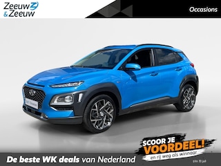 Hyundai Kona 1.6 GDI HEV Premium | Trekhaak | Leder | Stoelverwarming