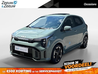 Kia Picanto 1.0 GDi GT-Line AMT | schuif/kanteldak | Stoel/stuur verwarming | keyless entry | Fabrieksgarantie | NAP