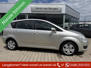 Toyota Corolla Verso 1.8 VVT-i Sol, 7 persoons, automaat, navigatie, climatronic, cruisecontrol, trekhaak.