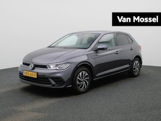Volkswagen Polo 1.0 TSI Life Edition 95 PK | EM | Navigatie | Camera | Parkeersensoren | Adaptive Cruise Control | Apple Carplay | Android Auto | Privacy glas | LED | DAB | Digital Cockpit |