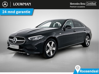 Mercedes-Benz C-klasse 300 e Business Solution | Trekhaak | Spiegelpakket | Parkeerpakket met achteruitrijcamera | KEYLESS GO startfunctie | Inclusief 24 maanden Mercedes-Benz Certified garantie voor Europa.
