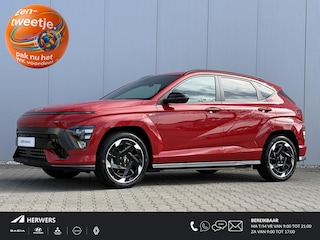 Hyundai Kona N Line Business 64.8 kWh / €500,- Voordeel / Uit Voorraad Leverbaar / Navigatie / Cruise Control Adaptief / Stoel+Stuur Verwarming /