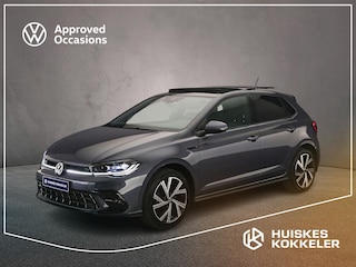 Volkswagen Polo R-Line 1.0 TSI 110pk DSG Automaat Panoramadak, Adaptive cruise control, LED matrix koplampen, App connect, Stoelverwarming, Parkeersensoren