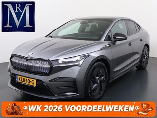 Skoda Enyaq Coupé iV 80 RS SOH 89% |ELEK. ACHTERKLEP| PANO| ELEK. STOEL MET MEMORY| NET ONDERHOUD GEHAD RIJKLAAR| RS KUIPSTOELEN| DODE HOEK SENSOR| CAMERA| STOEL + STUURVERWARMING|