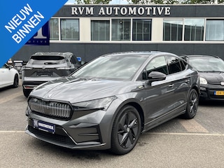 Skoda Enyaq Coupé iV 80 RS SOH 89% |ELEK. ACHTERKLEP| PANO| ELEK. STOEL MET MEMORY| NET ONDERHOUD GEHAD RIJKLAAR| RS KUIPSTOELEN| DODE HOEK SENSOR| CAMERA| STOEL + STUURVERWARMING|