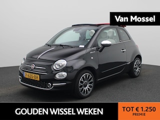 Fiat 500 1.0 Hybrid Dolcevita | Cruise Control | Digitaal Instrumentarium  | Pack Style | Navigatie | 16" Lichtmetalen velgen |