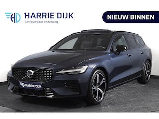 Volvo V60 2.0 T6 Plug-in hybrid AWD Ultra Dark | S/K-Panodak | Dig. Cockpit | Adapt. Cruise | Stoel-+Stuurverw. | PDC | 360 Camera | NAV + App. Connect | ECC | Elek. Klep | LM 19" | 8823