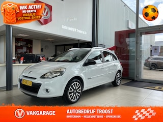 Renault Clio Estate 1.2-16V Authentique,Airco,Parkeerassistent,Bleutooth,Trekhaak,Achteruitrijsensoren,Aux Usb Aansluiting,16 Inch Lmv