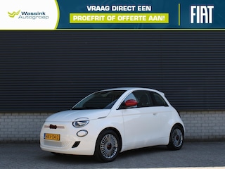 Fiat 500 24kWh 95pk Red I Pack Comfort I Pack Style I Navigatie I Cruise Control I Lichtmetalen Velgen I Parkeersensoren