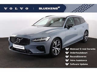 Volvo V60 B4 Plus Dark - Adaptive Cruise Control - Parkeersensoren v/a - Parkeercamera achter - Contourstoel - Bestuurdersstoel elek. bedienbaar met geheugen - Verwambare voorstoelen - Trekhaak semi elektrisch inklapbaar