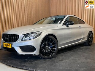 Mercedes-Benz Coupé 200 Prestige|AUTOMAAT|AMG|PANORAMADAK|VOLLEDER|NAVIGATIE|STOELVERWARMING|CAMERA|CRUISE+CLIMA|19''LMV|