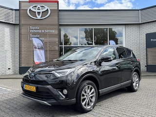 Toyota RAV4 2.5 HYBRID AWD EXECUTIVE BUSINESS NL-AUTO DEALER-OND ALARM LEDER EL-MEMORYSTOEL STOELVERW EL-ACHTERKLEP ALL SEASON AFN-TREKHAAK 1500-KG TREKGEW LED
