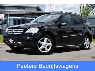 Mercedes-Benz M-klasse 320 CDI V6 Black Edition Cruise, Stoelverwarming, Luchtvering, PANO, 225pk, Automaat, Leder, Xenon, Uniek!