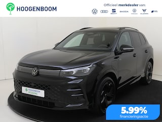 Volkswagen Tiguan 1.5 eHybrid R-Line Edition | SoH 100% | Panoramadak | Lederen bekleding ‘Varenna’ | Head-up display | Trekhaak | 360 camera | Adaptieve demping | Black style |