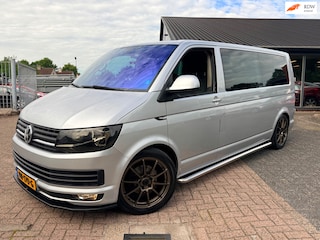 Volkswagen Transporter CARAVELLE 2.0 TDI L2H1 DC Highline*6 Persoons*Gechipt 185PK*Marge*DSG*T6*Navigatie.