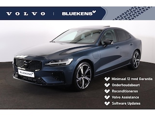Volvo S60 Recharge T6 350pk AWD Plus Dark - Intellisafe Assist & Surround - Panorama/Schuifdak - Harman Kardon Audio - Elektr. bedienb. voorstellen met geheugen - Verwarmbare voorstoelen, stuurwiel en achterbank - Parkeercamera achter - Parkeersensoren voor & achter -  19" Wielen