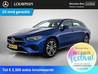 Mercedes-Benz CLA Shooting Brake 250 e Star Edition | Trekhaak | Ledkoplampen | Distronic | Parkeerpakket met achteruitrijcamera | Stoelverwarming. Inclusief 24 maanden MB Certified garantie voor Europa.