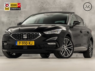 Seat Leon 1.4 TSI eHybrid PHEV Xcellence Sport 204Pk Automaat (PANORAMADAK, APPLE CARPLAY, GROOT NAVI, CAMERA, STUUR/STOELVERWARMING, SPORTSTOELEN, GETINT GLAS, SFEERVERLICHTING, NIEUWSTAAT)