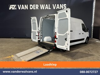 Renault Master 2.3 dCi L2H2 Euro6 Airco | Laadklep | 2x Zijdeur | Camera | Navigatie | LED | Cruisecontrol Parkeersensoren, Bijrijdersbank