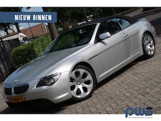 BMW 6-serie Cabrio 645Ci S Full Option / Youngtimer / 8 cil. / Carplay