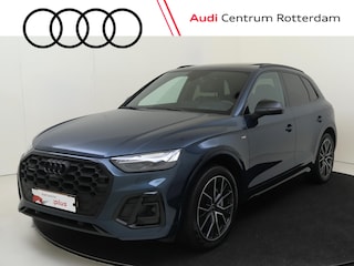 Audi Q5 55 TFSI e S edition | SoH 88% | Audi exclusive lak | Panoramadak | Luchtvering | Trekhaak | Lederen bekleding 'Valcona' | Head-up display | Bang & Olufsen | 360 camera |