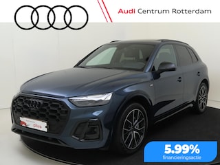 Audi Q5 55 TFSI e S edition | SoH 88% | Audi exclusive lak | Panoramadak | Luchtvering | Trekhaak | Lederen bekleding 'Valcona' | Head-up display | Bang & Olufsen | 360 camera |
