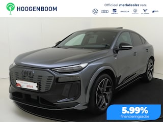 Audi Q6 e-tron S edition performance 100 kWh | Panoramadak | 360 camera | Luchtvering | Lederen bekleding | Display passagierszijde | Bestuurdersstoel met memory | Warmtepomp | Stoelverwarming voor en achter |