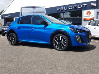 Peugeot 208 1.2 Hybrid 145pk e-DCS6 AUTOMAAT GT Apple Carplay & Android Auto | Navigatie | Achteruitrijcamera | KEYLESS | Parkeersensoren | BT | LMV 17inch