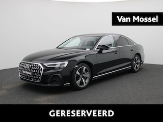 Audi A8 60 TFSI e quattro 340 PK | Dynamische vierwielbesturing | Stoelventilatie | Massagestoelen | Luchtvering | Bang & Olufsen sound system | Head-up display | Leder | Akoestisch glas | Navigatie | Elektrisch verstelbare stoelen |