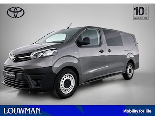 Toyota Proace Long 2.0 D-4D L2D Challenger DC | Dubbel cabine | Trekhaak | Apple CarPlay/Android Auto | achteruitrijcamera | Parkeersensoren achter | Betonplex laadvloer |