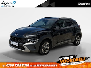 Hyundai Kona 1.6 GDI HEV Fashion Design Sky | Vol Opties! | Leder | Pano | Stoelverwarming/ventilatie | Elektrische stoelen |