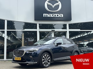 Mazda CX-3 2.0 SkyActiv-G 121 Luxury NL-Auto, 1e Eig. Dealer Onderh., Automaat, Navigatie, Head-up,  Apple Carplay /Android Auto, 360 Camera, Cruise Controle Ad., Keyless.