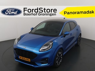 Ford Puma EcoBoost Hybrid 125pk ST-Line X First Edition | Pano | Trekhaak | B&O | Winterpack | Adapt. Cruise | Camera | Blis | All-Seasons |