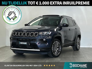 Jeep Compass 4xe 190 Plug-in Hybrid Electric Limited Lease Ed. | Panoramadak | El. achterklep | Adaptive Cruise | Keyless | Verwarmbare voorstoelen