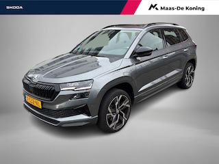 Skoda Karoq 1.5TSI/150PK DSG ACT Sportline Business · Panoramadak · Trekhaak · Apple/Android Car play · Garantie t/m 17-01-2028 of 100000km.