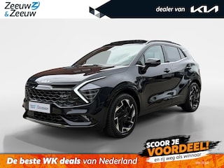 Kia Sportage 1.6 T-GDi Plug-in Hybrid AWD GT-PlusLine | Glazen schuif-/kanteldak | Elektrisch verstelbare stoelen incl. geheugenfunctie | 360 camera | Dodehoek camera | Stoelverwarming/koeling | Elektrisch bedienbare achterklep | Apple/Android Carplay