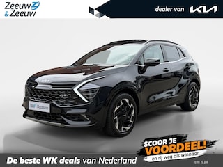 Kia Sportage 1.6 T-GDi Plug-in Hybrid AWD GT-PlusLine | Glazen schuif-/kanteldak | Elektrisch verstelbare stoelen incl. geheugenfunctie | 360 camera | Dodehoek camera | Stoelverwarming/koeling | Elektrisch bedienbare achterklep | Apple/Android Carplay