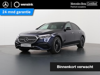 Mercedes-Benz E-klasse 300 e AMG | Panoramadak | MBUX Superscreen | Rijassistentiepakket | Stoelmemory | Burmester 4D | Stoelventilatie | Stoelverwarming Achter | Head Up Display | Digital Light |  Keyless Entry | 360 camera | Panorama-schuifdak | Apple Carplay |