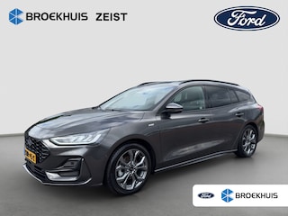 Ford Focus Wagon 1.0 EcoBoost Hybrid ST Line | Automaat | Nieuw model | Adaptieve cruise | Full LED | Winter-pack | Dodehoek detectie | Camera | Privacy-glass