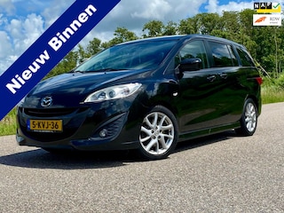 Mazda 5 2.0 TS+ 7Pers Leder Navi Carplay Stoelverwarming Perfect Onderhouden 6BAK Clima Cruise Control NAP