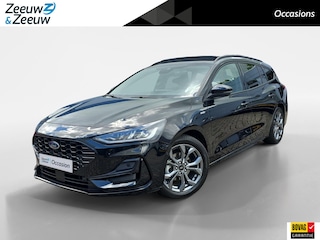 Ford Focus Wagon 1.0 EcoBoost Hybrid ST Line X | Automaat! | Panoramadak | Adapt. Cruise Control | Winterpakket | Android Auto/Apple Carplay | Achteruitrijcamera | 12 maanden garantie! |