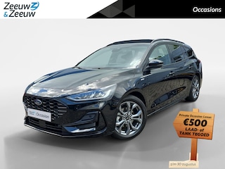 Ford Focus Wagon 1.0 EcoBoost Hybrid ST Line X | Automaat! | Panoramadak | Adapt. Cruise Control | Winterpakket | Android Auto/Apple Carplay | Achteruitrijcamera | 12 maanden garantie! |
