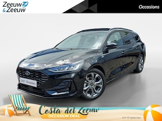 Ford Focus Wagon 1.0 EcoBoost Hybrid ST Line X | Automaat! | Panoramadak | Adapt. Cruise Control | Winterpakket | Android Auto/Apple Carplay | Achteruitrijcamera | 12 maanden garantie! |