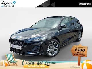 Ford Focus Wagon 1.0 EcoBoost Hybrid ST Line X | Automaat! | Panoramadak | Adapt. Cruise Control | Winterpakket | Android Auto/Apple Carplay | Achteruitrijcamera | 12 maanden garantie! |