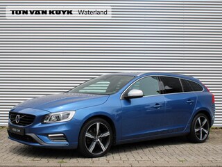 Volvo V60 2.0 T4 Business Sport Automaat / Schuif-kantel dak / Privacy Glass / Leder interieur / BLISS / Adaptieve Cruise control