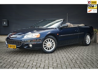 Chrysler Sebring 2.7i V6 24V LX Cabriolet | Uniek! | 16dkm! | Org. NL | 1e Eig. | Airco | Leder | Metallic Lak | Full Service |