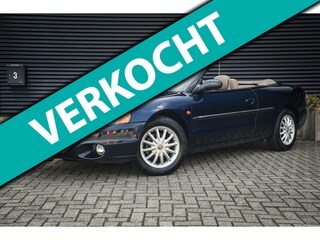 Chrysler Sebring 2.7i V6 24V LX Cabriolet | Uniek! | 16dkm! | Org. NL | 1e Eig. | Airco | Leder | Metallic Lak | Full Service |
